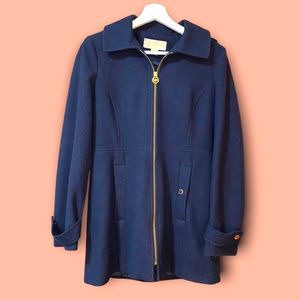 Michael Kors Straight Hooded Coat